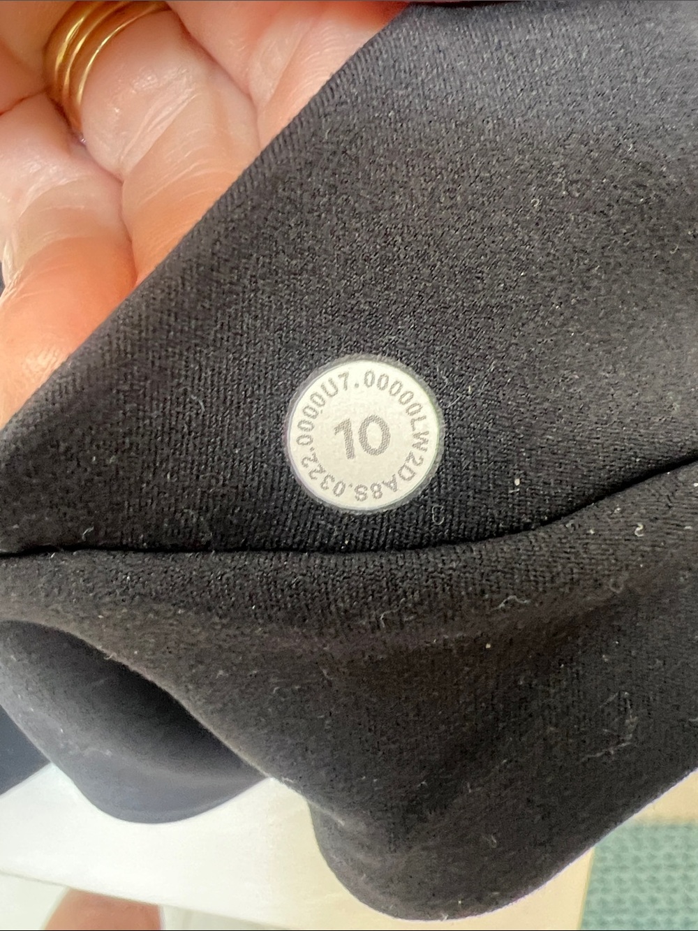 Lululemon Align Reversible Bra *Light Support, A/B cup, Black/Black, Size 10 NWT - Picture 9 of 16